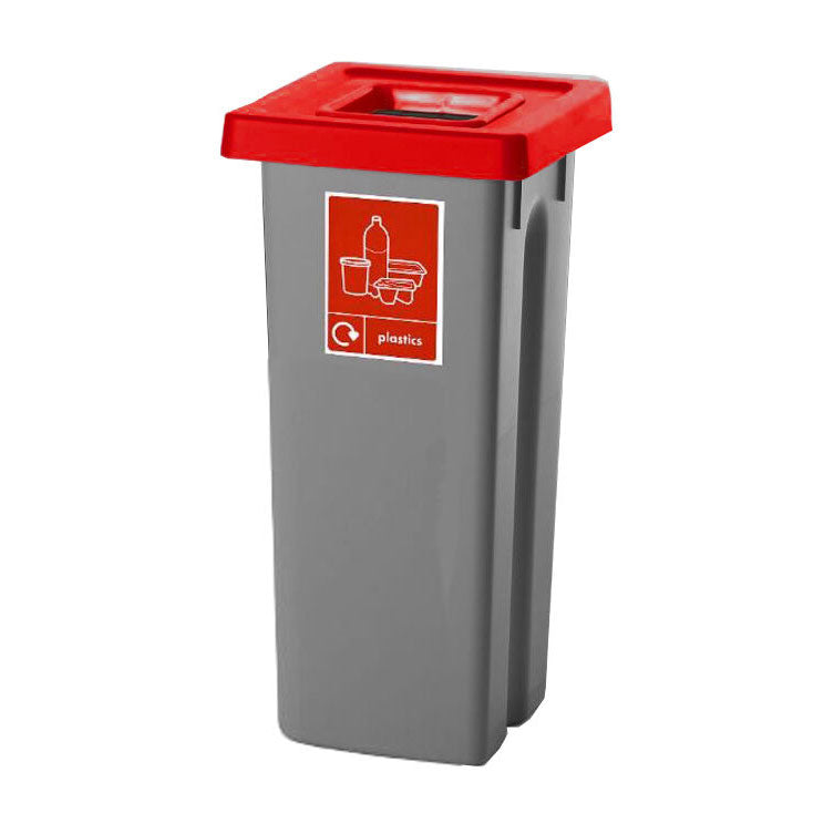 GPC Industries Recycling Bin with Colour Coded Lids