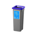 GPC Industries Recycling Bin with Colour Coded Lids - IndustraCare