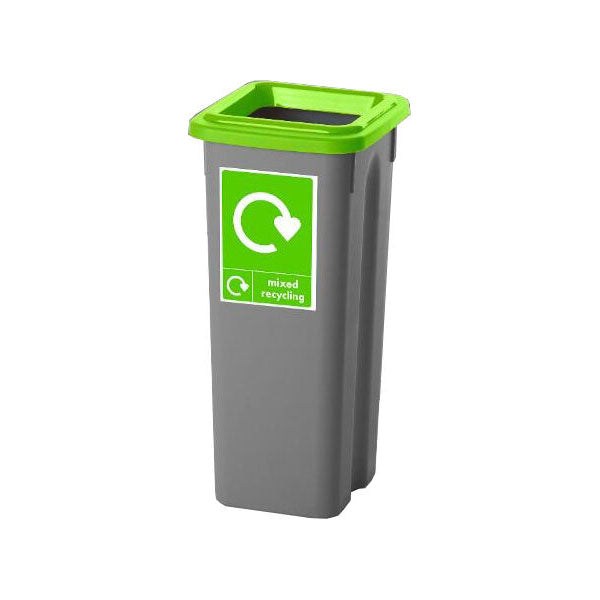 GPC Industries Recycling Bin with Colour Coded Lids