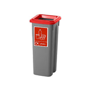 GPC Industries Recycling Bin with Colour Coded Lids - IndustraCare