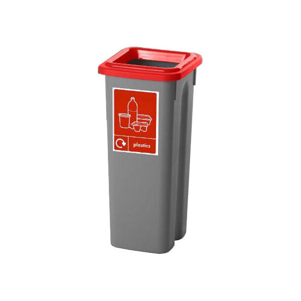 GPC Industries Recycling Bin with Colour Coded Lids