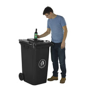 GPC Industries Wheelie Bin with Bottle Hole Lid - IndustraCare