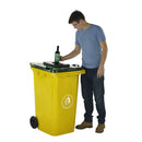 GPC Industries Wheelie Bin with Bottle Hole Lid - IndustraCare