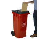 GPC Industries Wheelie Bin with Letter Slot Lid - IndustraCare