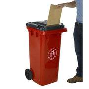 GPC Industries Wheelie Bin with Letter Slot Lid - IndustraCare