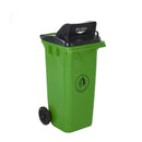 GPC Industries Wheelie Bin with Push Flap Lid - IndustraCare