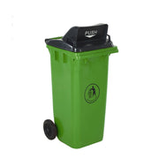 GPC Industries Wheelie Bin with Push Flap Lid - IndustraCare