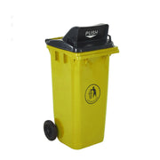 GPC Industries Wheelie Bin with Push Flap Lid - IndustraCare