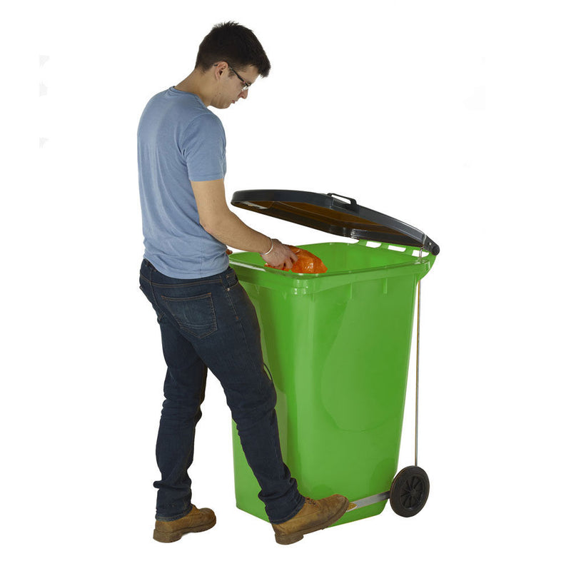 GPC Industries Wheelie Bin with Side Pedal - IndustraCare