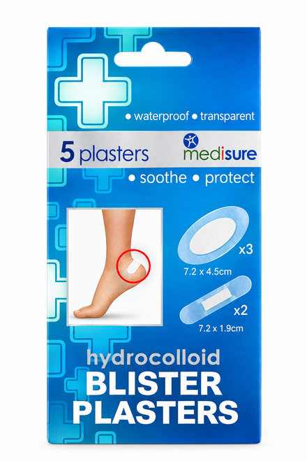 Medisure Hydrocolloid Blister Plasters Pack of 5