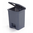 GPC Industries 15L Pedal Bins Grey - Set of 3 - IndustraCare