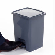 GPC Industries 15L Pedal Bins Grey - Set of 3 - IndustraCare