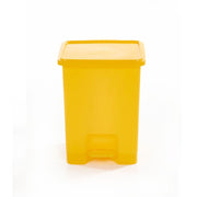 GPC Industries 15L Pedal Bins Yellow - Set of 3 - IndustraCare