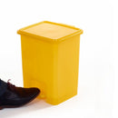 GPC Industries 15L Pedal Bins Yellow - Set of 3 - IndustraCare