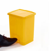 GPC Industries 15L Pedal Bins Yellow - Set of 3 - IndustraCare