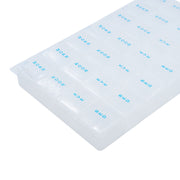 Medisure 28 Compartment Weekly Pill Organiser with Tray