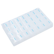 Medisure 28 Compartment Weekly Pill Organiser with Tray