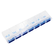 Medisure Flip Up Push Button Pill Organiser