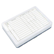 Medisure 28 Compartment Slide Cover Weekly Pill Organiser Blue/Green