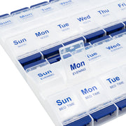 Medisure 28 Compartment Push Button Pill Organiser