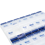 Medisure 28 Compartment Push Button Pill Organiser
