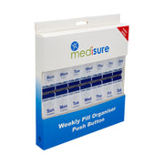 Medisure 28 Compartment Push Button Pill Organiser