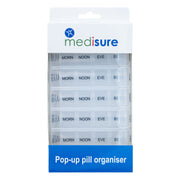 Medisure 28 Compartment Pop Up Weekly Pill Organiser - IndustraCare