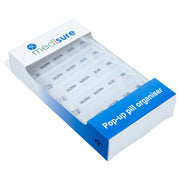 Medisure 28 Compartment Pop Up Weekly Pill Organiser - IndustraCare