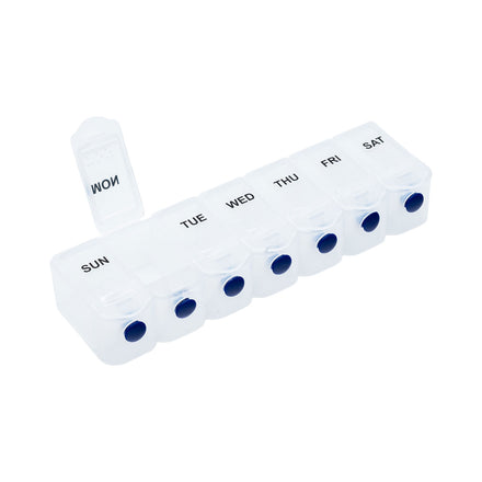 Medisure Easy Open Push Button Weekly Pill Box