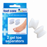Medisure Gel Toe Separators - Pack of 2