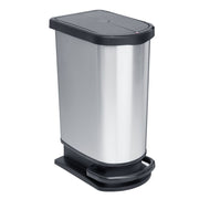 GPC Industries 50 Litre Premium Pedal Bin with Butterfly Lid - IndustraCare