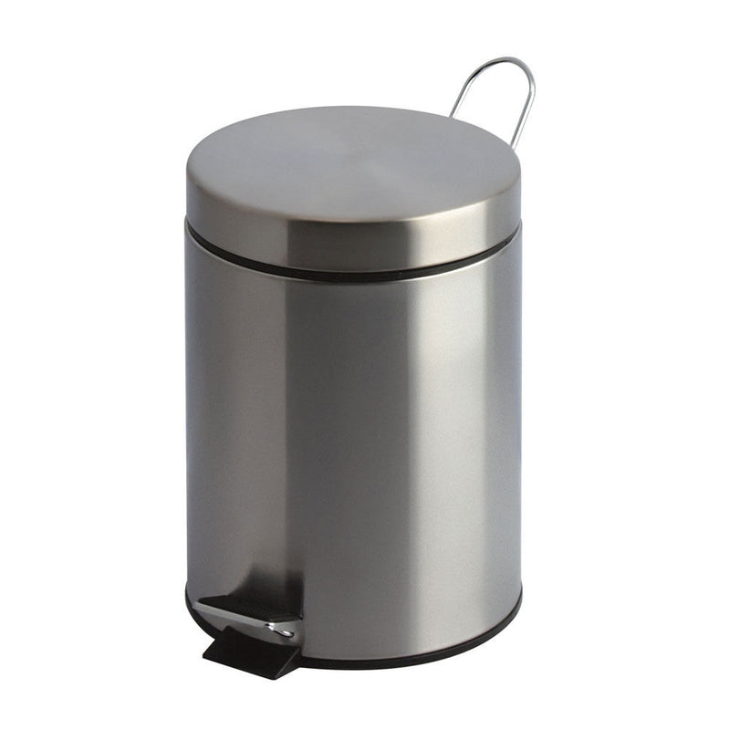 GPC Industries 3 Litre Stainless Steel Pedal Bin