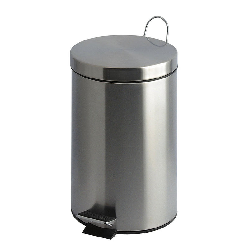 GPC Industries 12 Litre Stainless Steel Pedal Bin