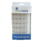 Medisure 28 Compartment Pop Up Weekly Pill Organiser