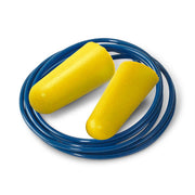 QED 301 Disposable SNR 39dB Corded Foam Earplugs - 200 Pairs - IndustraCare