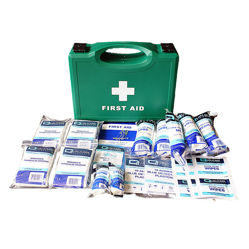 Qualicare HSE 1-10 Person Catering First Aid Kit - IndustraCare
