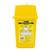 Qualicare 1 Litre Sharps Bin - IndustraCare