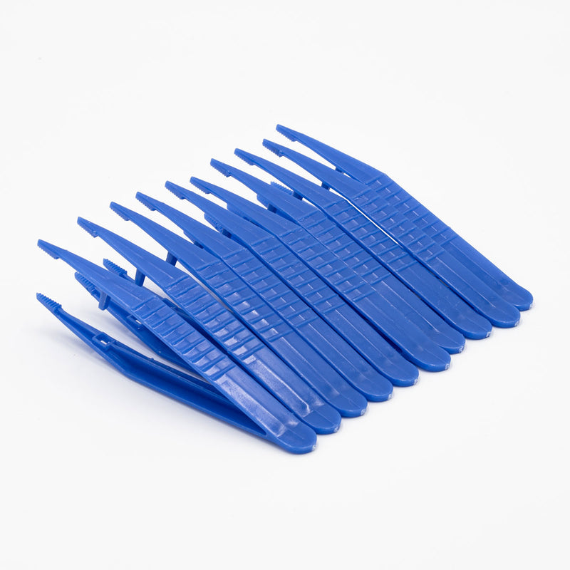 Qualicare Plastic Tweezers - Pack of 10 - IndustraCare