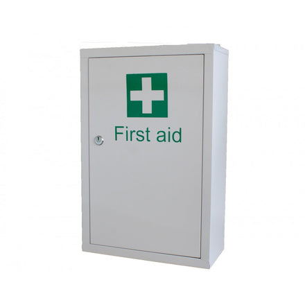 Qualicare Metal First Aid Medicine Cabinet