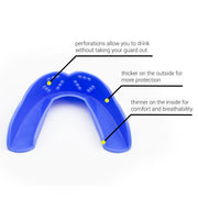 SISU Tether Mouthguard - Charcoal Black - IndustraCare