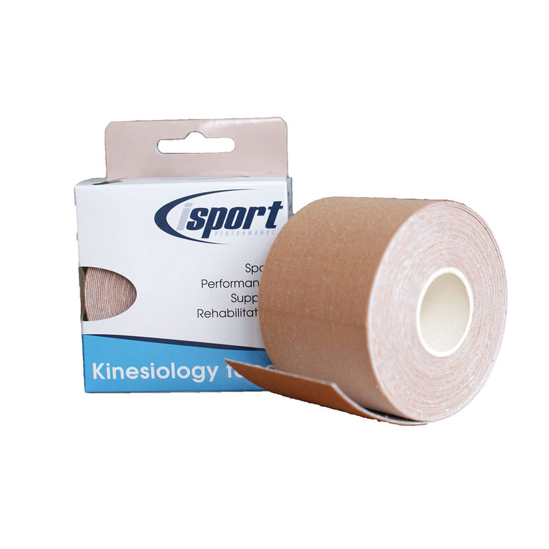 iSport Kinesiology Tape Beige 5cm x 5m