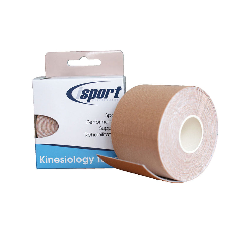 iSport Kinesiology Tape Beige 5cm x 5m - IndustraCare