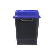 Sharpsafe Recycled Plastic Sharps Bin 5 Litre Pharmaceutical Waste Blue Lid - Bulk Case of 48 - IndustraCare