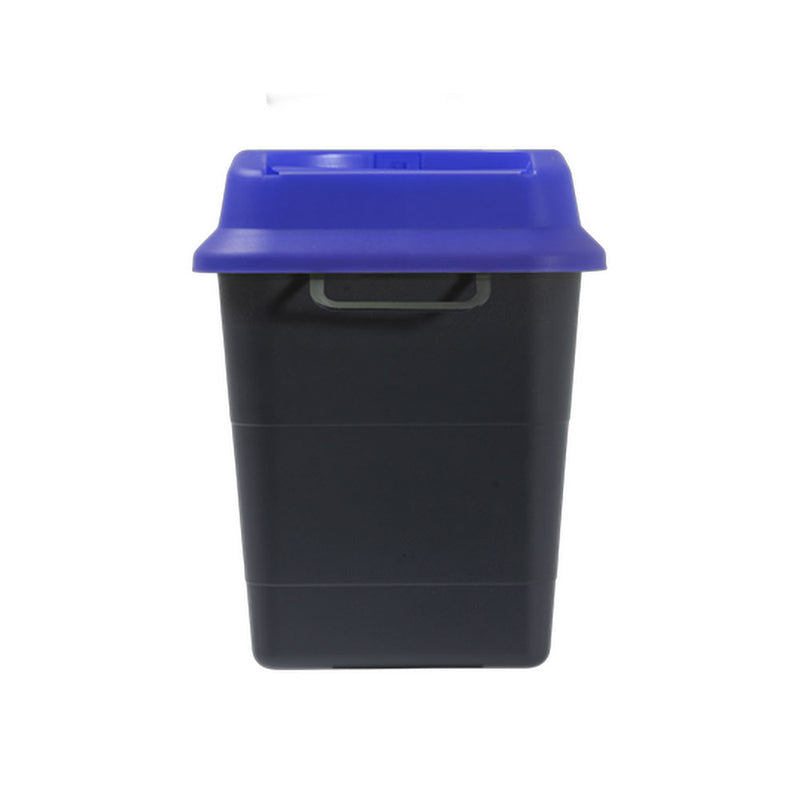 Sharpsafe Recycled Plastic Sharps Bin 5 Litre Pharmaceutical Waste Blue Lid - Bulk Case of 48