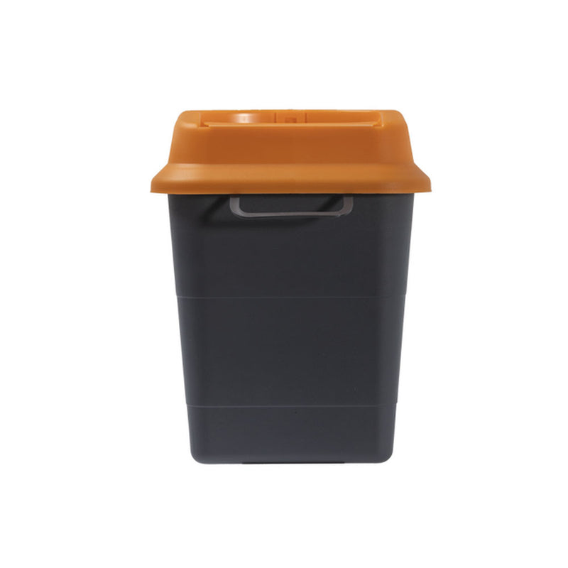 Sharpsafe Recycled Plastic Sharps Bin 5 Litre Orange Lid - Bulk Case of 48