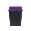 Sharpsafe Recycled Plastic Sharps Bin 5 Litre Purple Lid - Bulk Case of 48 - IndustraCare