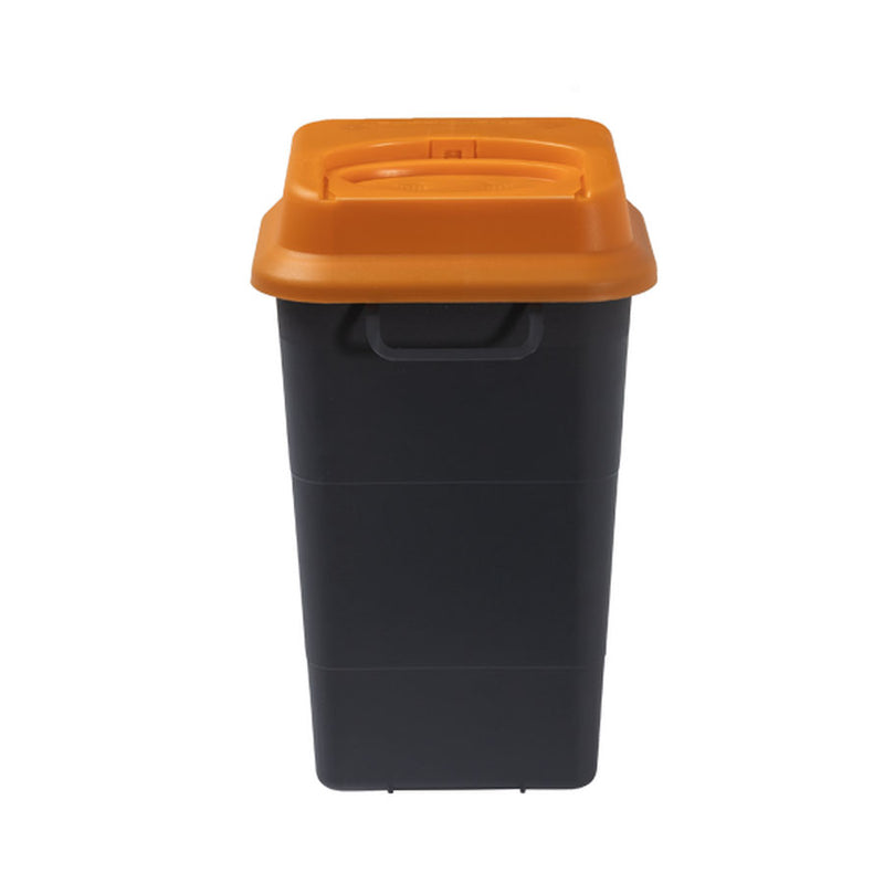 Sharpsafe Recycled Plastic Sharps Bin 7 Litre Orange Lid - Bulk Case of 48