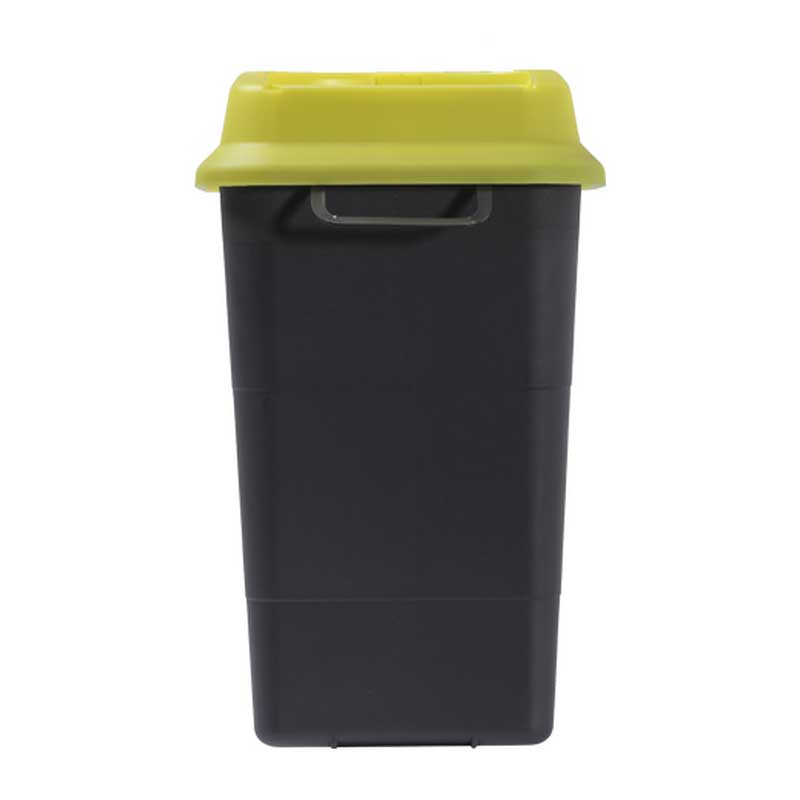 Sharpsafe 7L Wide Recycled Plastic Sharps Bin UK Yellow Lid