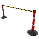 Skipper 9m Free Standing Retractable Barrier Kit - IndustraCare