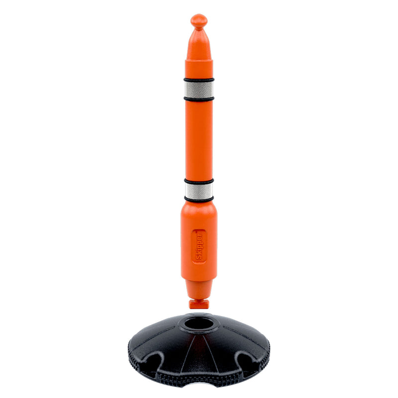 Skipper 27m Retractable Safety Post and Base Barrier Kit